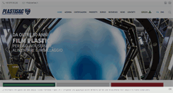 Desktop Screenshot of plastisac.it